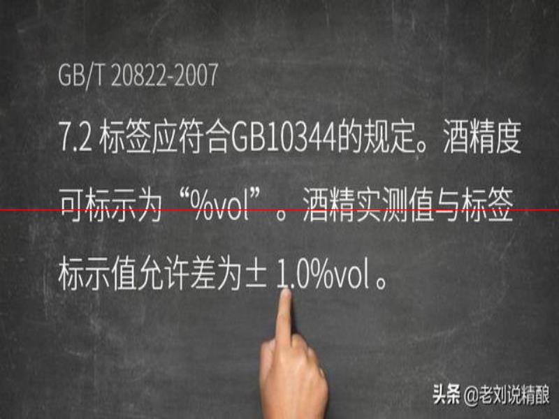 12.0°P按照GB/T4927標(biāo)示“酒精度≥4.1%vol”，居然被判不合格？