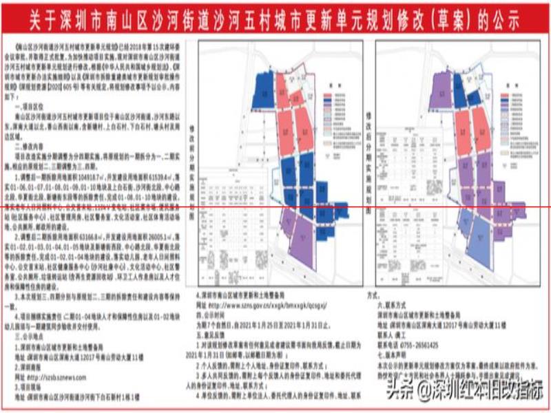 舊改快訊｜舊改航母加速！白石洲項(xiàng)目專規(guī)擬修改：分4期實(shí)施