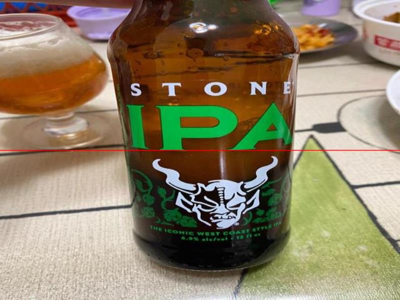 啤酒：巨石IPA（美國麥芽）